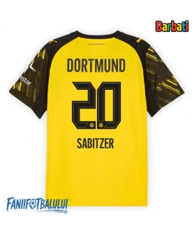 Borussia Dortmund Marcel Sabitzer #20 Tricou Fotbal Replică 2025-26 Barbati Acasa